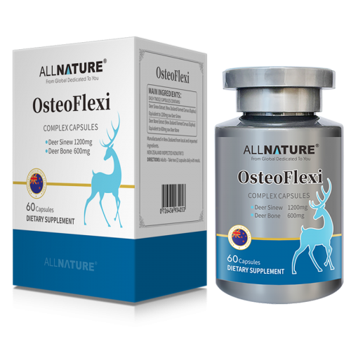 ALLNATURE新西蘭原裝進口鹿筋鹿骨復合膠囊修護軟骨清炎緩痛多維呵護關節健康