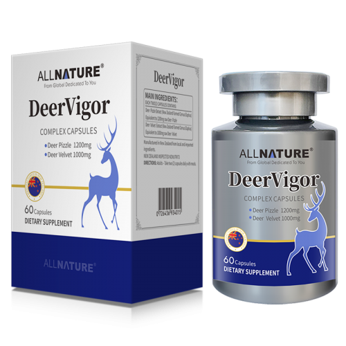 ALLNATURE新西蘭原裝進口鹿鞭復合膠囊喚醒男人硬實力
